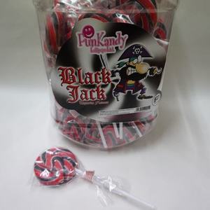 Products: Swirly Lollipop Black Jack – Tastes of the UK