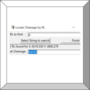 Products: 12dPL 4do Locate RL chainage