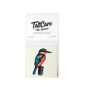 Temporary Tattoo – Sacred Kingfisher (Kōtare)