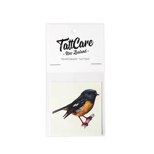Products: Temporary Tattoo – South Island Tomtit (Ngirungiru)