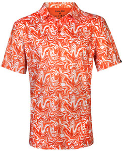 Stryker Cool-Stretch Men’s Golf Shirt (Orange) Tattoo Golf