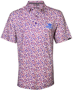 Vapor Cool-Stretch Men’s Golf Shirt (White) Tattoo Golf