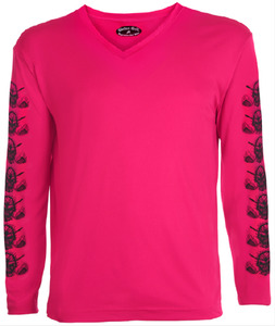 Women’s Under-Layer Long Sleeve (Pink) Tattoo Golf