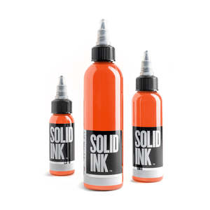 Inks: Solid Ink Colours - Oranges