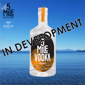All: 5 Mile Honey Vodka - 700ml