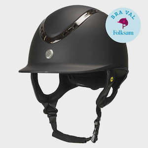 Helmets: Back On Track EQ3 Pardus Screw Smooth Top Black - Yellow Taggable