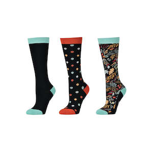Socks: NEW DUBLIN KIDS 3 PACK SOCKS
