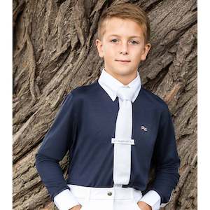 Premier Equine Boys Giulio Long Sleeve Show Shirt