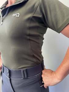 teQ Mesh Panel Short Sleeve Top