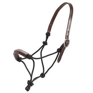 Fort Worth Lakota Leather Rope Halter