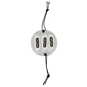 Crystal 3 Number Holder