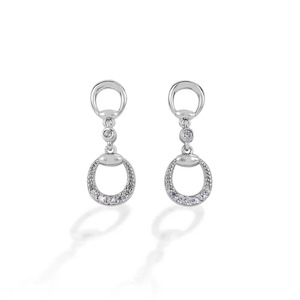 Jewwellery: Kelly Herd Eggbutt Dangle Earrings