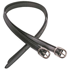 Spurs 1: Cavallino Stitched Leather Spur Strap