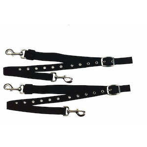 Kincade Nylon/Elastic Adjustable Side Reins