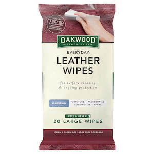 Oakwood Leather Wipes