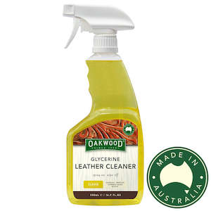 Leather Care: Oakwood Glycerine Leather Cleaner