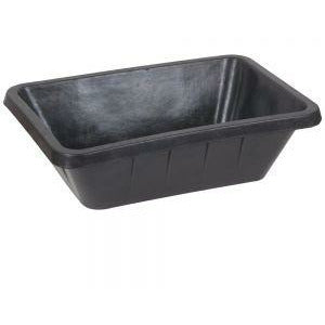 Feed Pan Recycled Rubber 40L no-handle