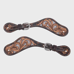 Circle Y Glitters in Motion Spur Straps