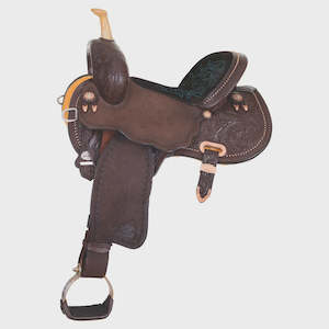 Josey Ultimate Cash Barrel Saddle 15" Wide Gullet