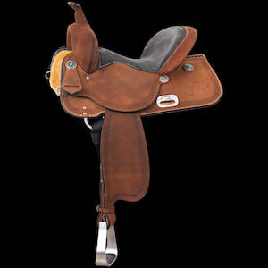 Saddles: Proven Sahara Barrel Saddle 14.5" Wide Gullet