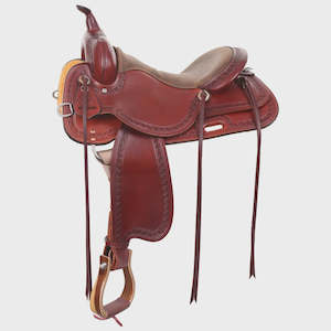 Circle Y Dusty Road Trekker Saddle 16" Wide Gullet