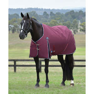 Weatherbeeta Comfitec Essential Standard Neck 50gm Burgundy/Navy