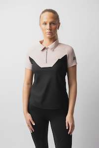 B Vertigo Giselle Women's Bi-color Polo Shirt