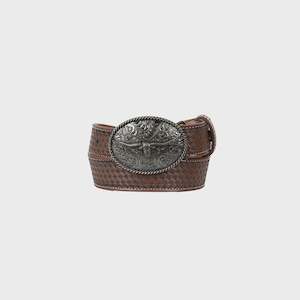Belts Buckles: Pure Western Kids Bradley Belt