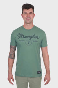 Casual Wear 1: Wrangler Mens Sage Arthur Tee
