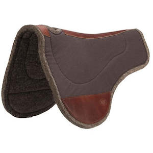 Fort Worth Short Round Contoured Canvas Saddle Pad