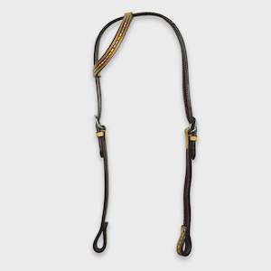 Bridles Western: Ezy Ride Bridle One Ear with Multi Coloured Inlay Harness