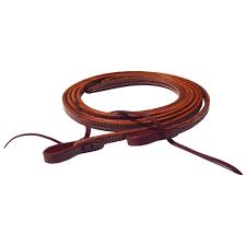 Ezy Ride Split Rein Weighted Latigo Leather