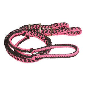 Reins Western: Professionals Choice Braided Barrel Reins 5/8"
