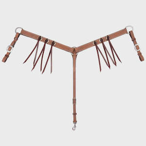 Circle Y Oakwood Breast Collar