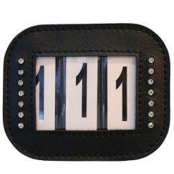 Bridle Accessories: Three Number Holders w/Velcro & Pin Fastening