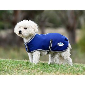 Weatherbeeta Comfitec Premier Free Dog Coat Blue/Grey/White