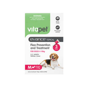 Pet Feed Supplements: Vitapet Evance for Dogs 3 Pack