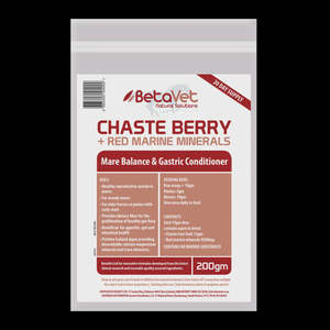 Feed Supplements: Betavet Chaste Tree + Red Marine Minerals