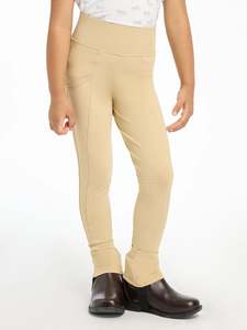 Breeches: LeMieux Mini Pull On Breeches Beige