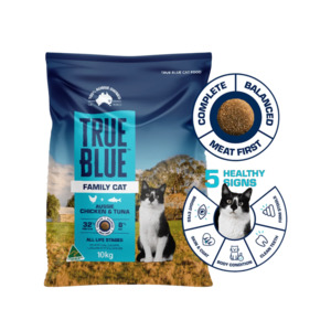 Pets: True Blue Family Cat Food (Chicken & Tuna)