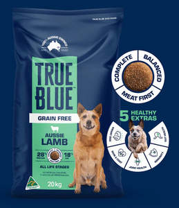 Pets: True Blue Grain Free Lamb 20kg