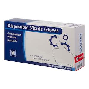 Workshop Apparel: Whites Nitrile Gloves