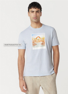 T Shirts: Ben Sherman Amalfi Postcard