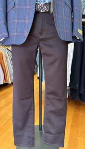 Trousers: Benito Wine
