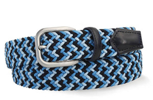 Robert Charles Blue Stretch Belt