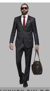 Suits: Savile Row C1 Charcoal