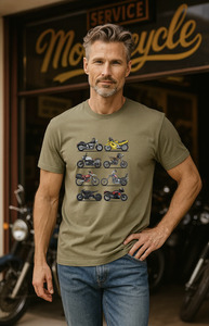 T Shirts: Movie Motorcycles - Men's T-Shirt