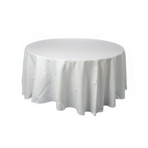 Products: Tablecloth Round White 2.4m Tauranga Party Hire Website
