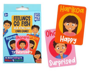 Games - Younger gamers: NZ Te Reo Feelings Go Fish Game