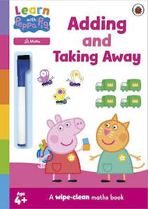 Books - Children & Early Learning: Learn with Peppa: Adding and Taking Away wipe-clean activity book